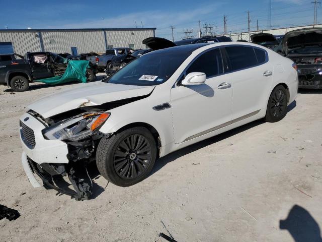 KIA K900 2016 white  gas KNALT4D36G6031354 photo #1