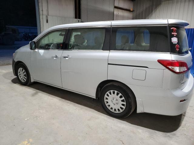 NISSAN QUEST S 2014 silver sports v gas JN8AE2KP8E9103248 photo #3