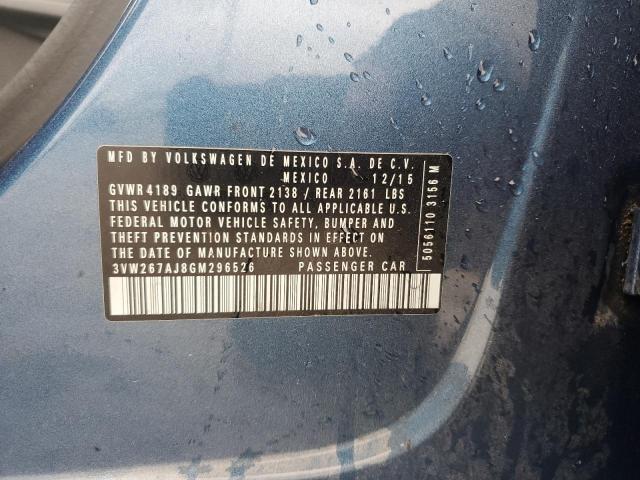 2016 VOLKSWAGEN JETTA S - 3VW267AJ8GM296526