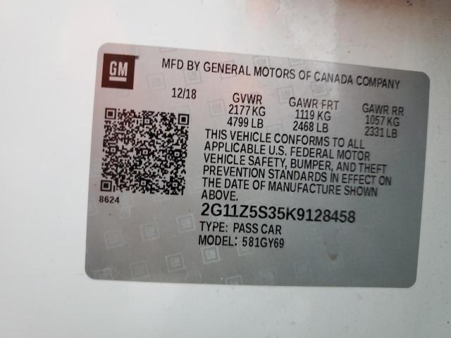 2019 CHEVROLET IMPALA LT - 2G11Z5S35K9128458