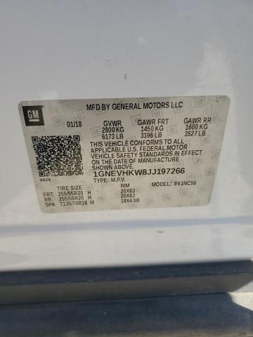 2018 CHEVROLET TRAVERSE L - 1GNEVHKW8JJ197266