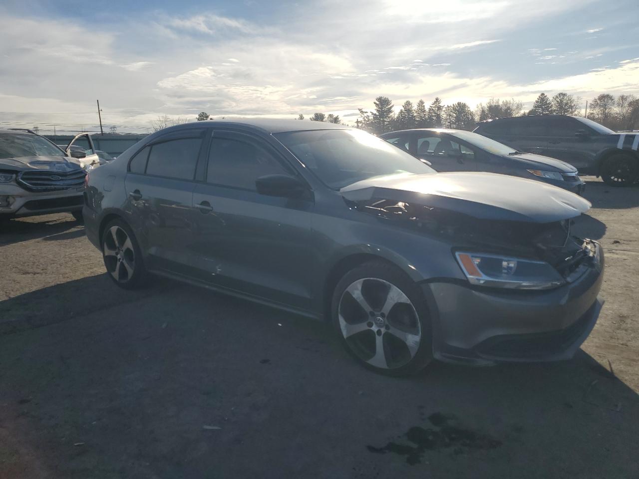 Lot #3030635143 2014 VOLKSWAGEN JETTA TDI