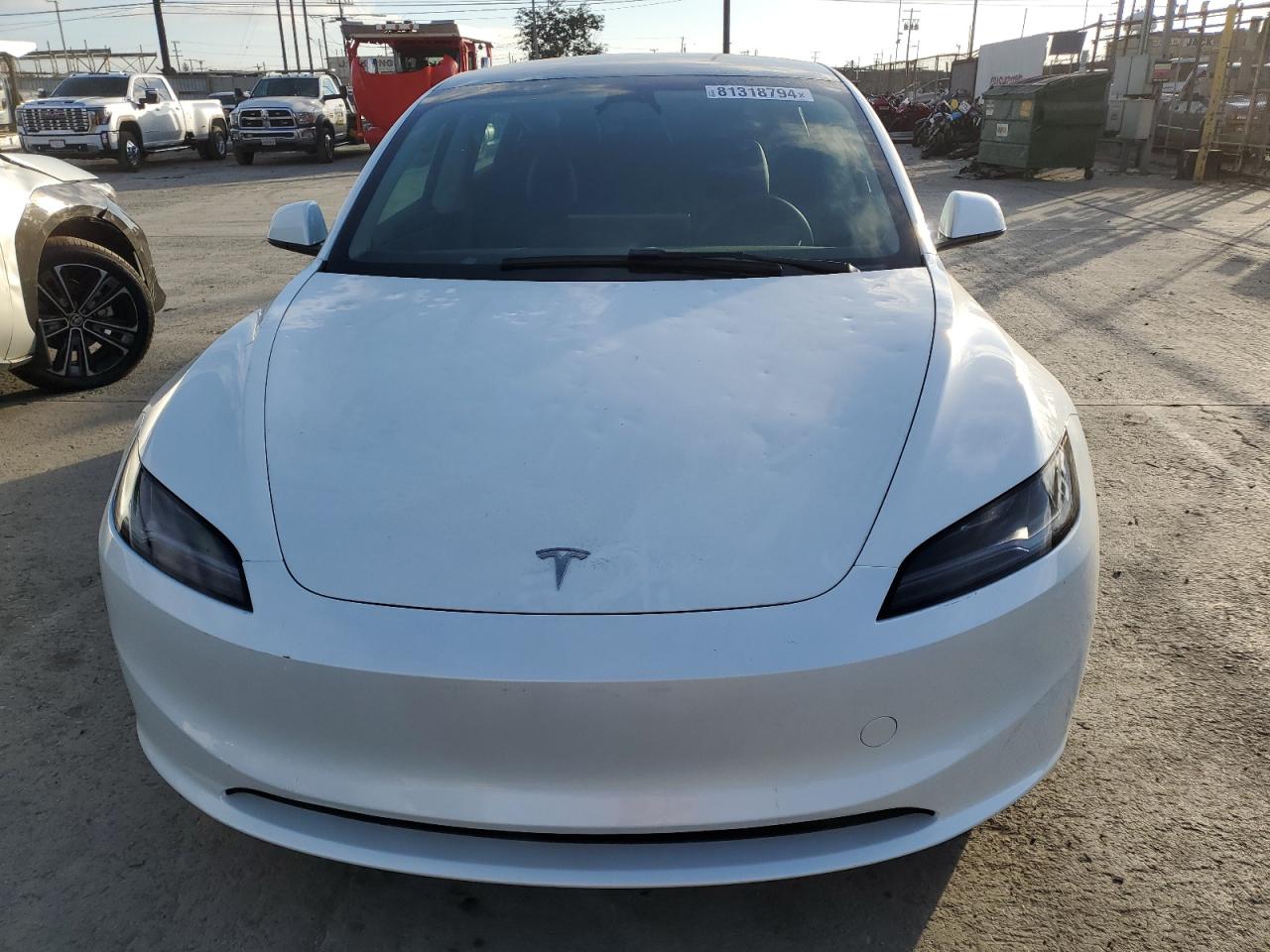 Lot #2988915559 2024 TESLA MODEL 3