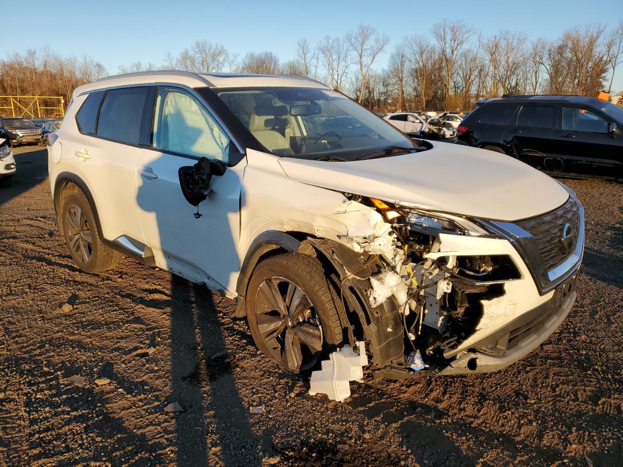 Lot #3034279138 2021 NISSAN ROGUE SL