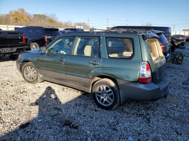 SUBARU FORESTER 2 2006 green  gas JF1SG67616H748063 photo #3