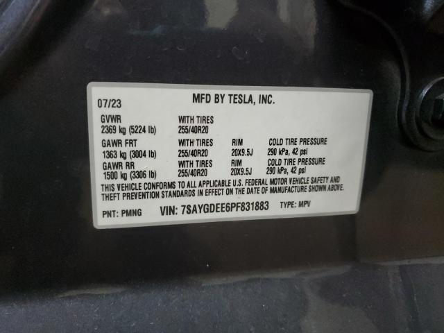 2023 TESLA MODEL Y - 7SAYGDEE6PF831883