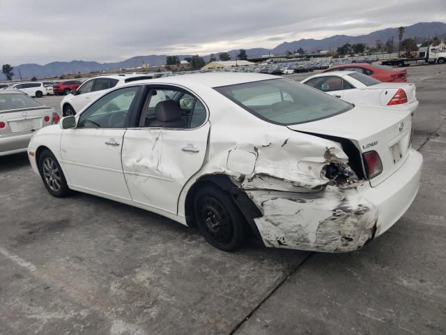 LEXUS ES 330 2004 white  gas JTHBA30G045007963 photo #3