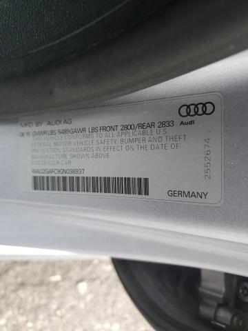2016 AUDI A7 PRESTIG WAU2GAFC9GN036937