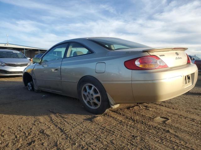 TOYOTA CAMRY SOLA 2002 gold  gas 2T1CE22P02C010413 photo #3