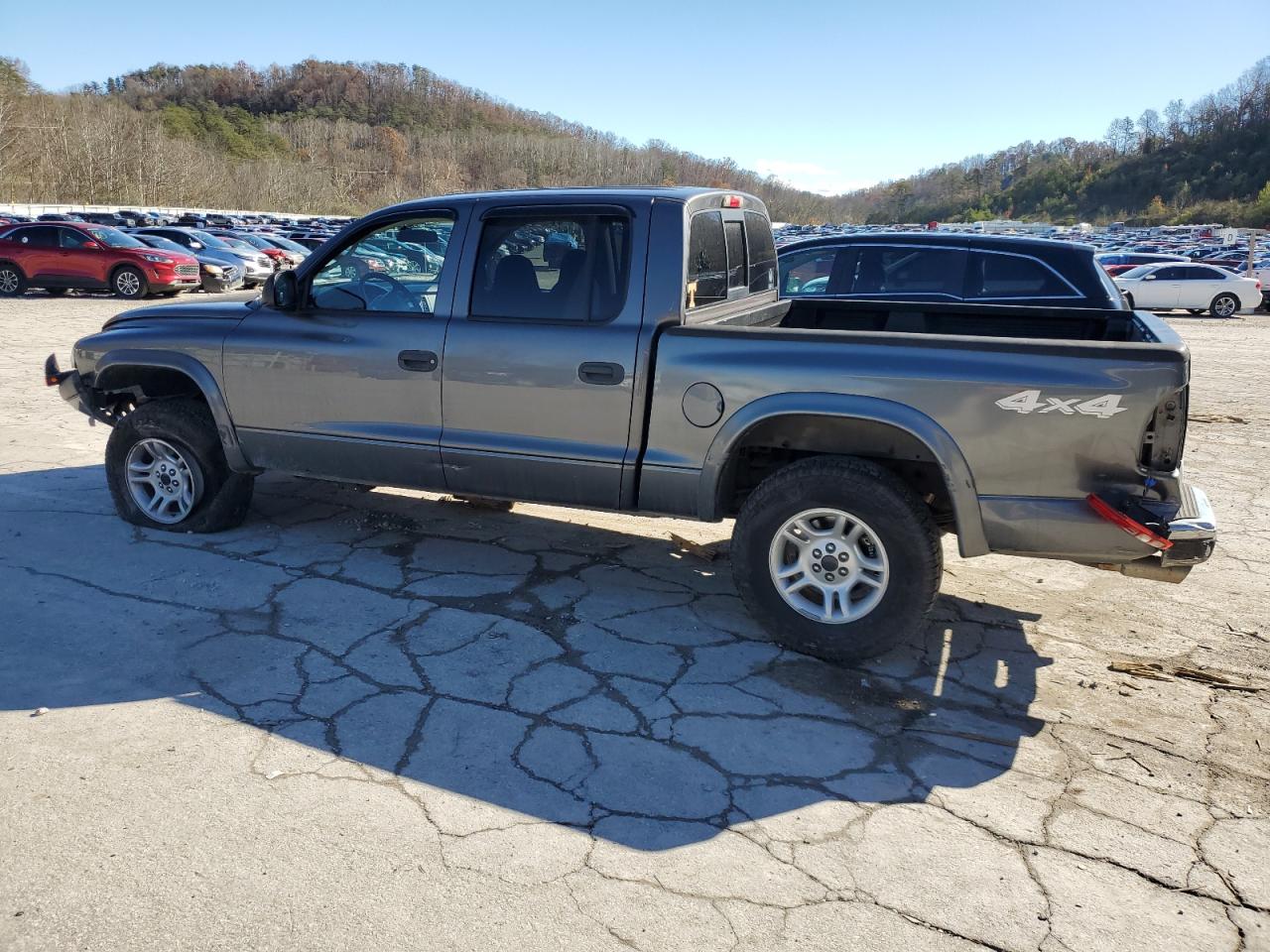 Lot #3034148837 2004 DODGE DAKOTA QUA