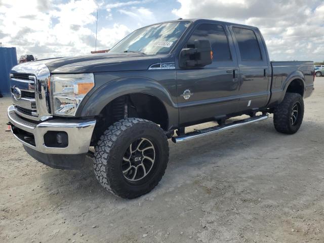 FORD F250 SUPER 2016 gray  diesel 1FT7W2BT0GED36468 photo #1