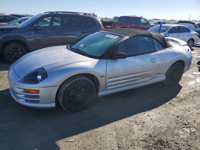 MITSUBISHI ECLIPSE SP 2001 silver  gas 4A3AE55H01E003998 photo #1