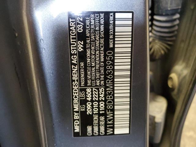 2021 MERCEDES-BENZ C 300 - W1KWF8DB3MR638950
