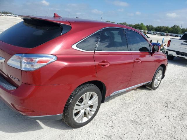 LEXUS RX 450H 2010 red  hybrid engine JTJZB1BA6A2001685 photo #4