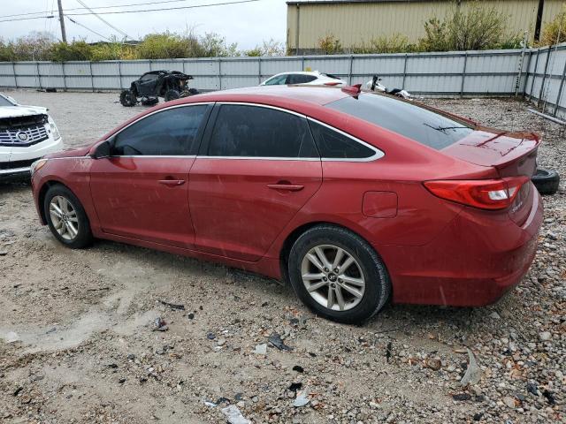 HYUNDAI SONATA SE 2016 maroon sedan 4d gas 5NPE24AFXGH283577 photo #3