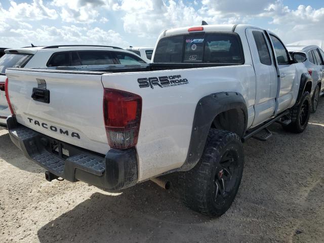 TOYOTA TACOMA ACC 2019 white  gas 5TFRZ5CN2KX073608 photo #4