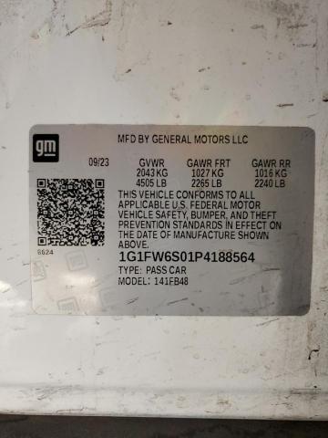 2023 CHEVROLET BOLT EV 1L - 1G1FW6S01P4188564