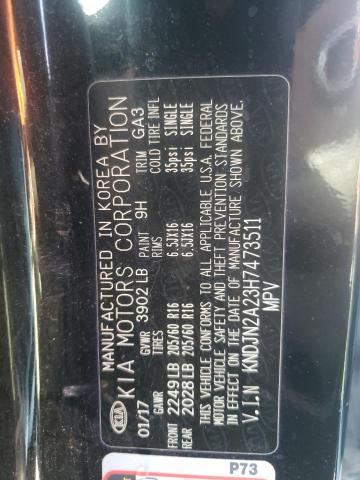 2017 KIA SOUL - KNDJN2A23H7473511