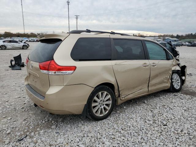 TOYOTA SIENNA XLE 2011 gold sports v gas 5TDDK3DC7BS027813 photo #4