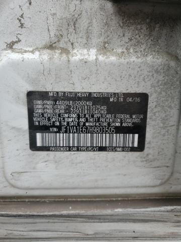 2017 SUBARU WRX PREMIU - JF1VA1E67H9803505