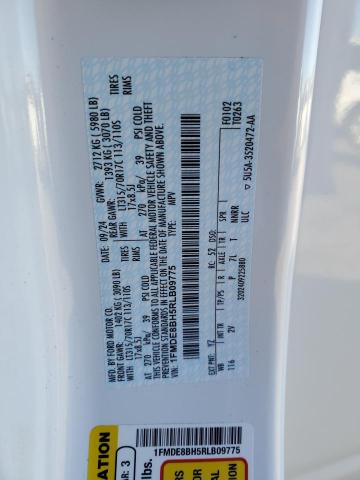2024 FORD BRONCO OUT 1FMDE8BH5RLB09775