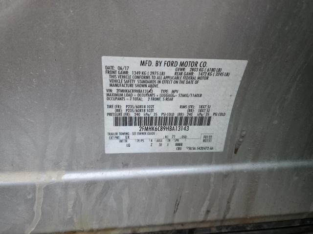 2017 FORD FLEX SEL - 2FMHK6C89HBA13143
