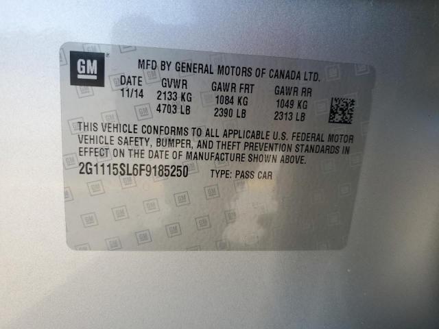 2015 CHEVROLET IMPALA LT - 2G1115SL6F9185250