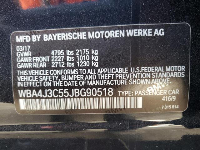 VIN WBA4J3C55JBG90518 2018 BMW 4 SERIES no.13