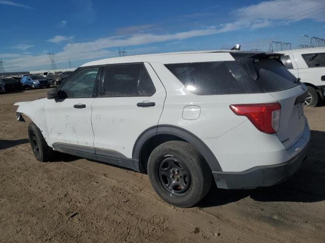 FORD EXPLORER P 2020 white  gas 1FM5K8AB5LGB66763 photo #3