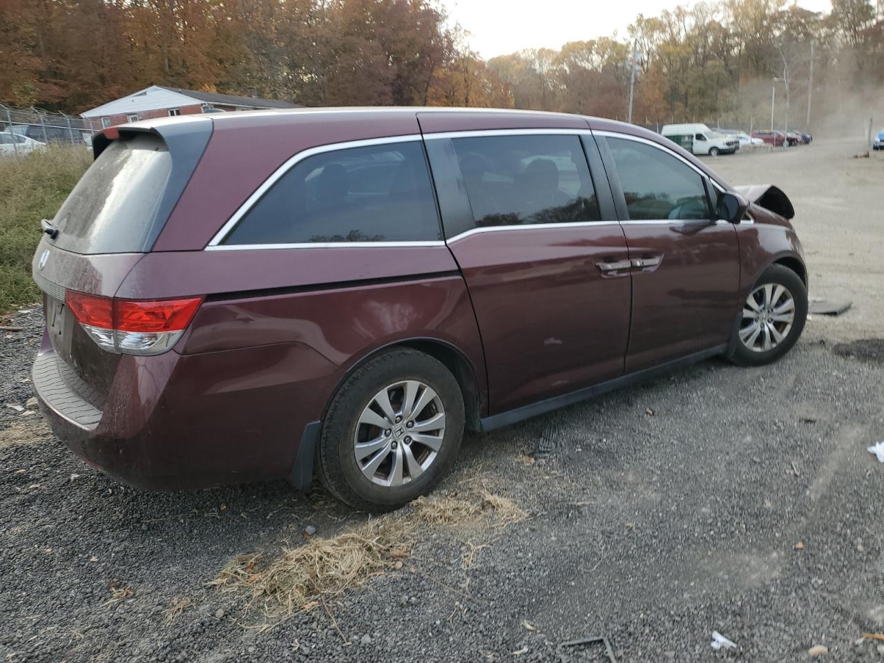 Lot #2977079154 2016 HONDA ODYSSEY EX