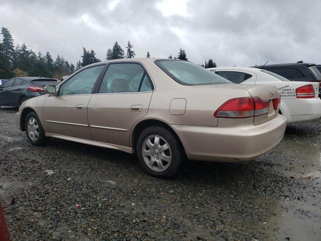 HONDA ACCORD EX 2002 gold  gas 1HGCG66802A107377 photo #3