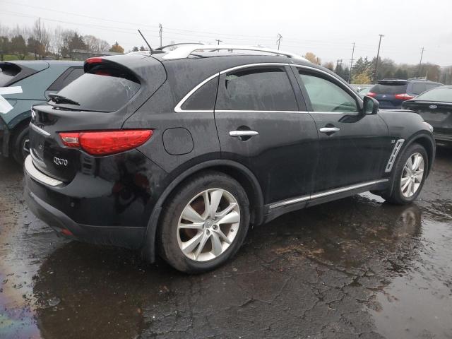 INFINITI QX70 2014 black  gas JN8CS1MW3EM412767 photo #4