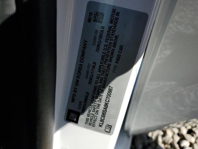 2019 CHEVROLET SPARK LS - KL8CB6SA8KC700987