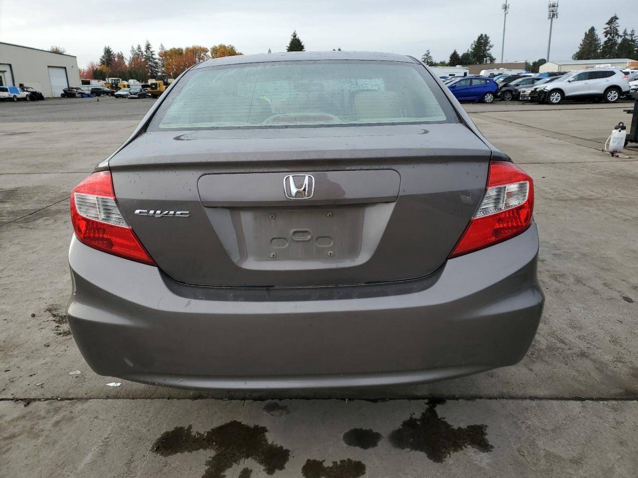 Lot #2977224167 2012 HONDA CIVIC EXL