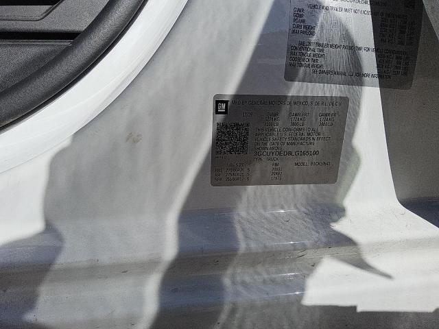 2020 CHEVROLET 1500 3GCUYDED8LG165100
