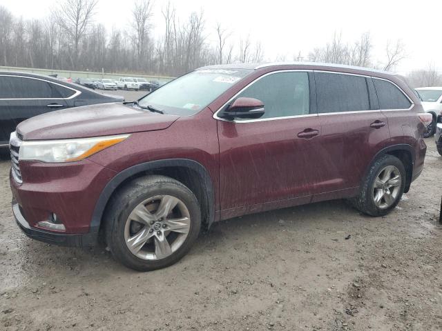 VIN 5TDDKRFH2GS253289 2016 Toyota Highlander, Limited no.1