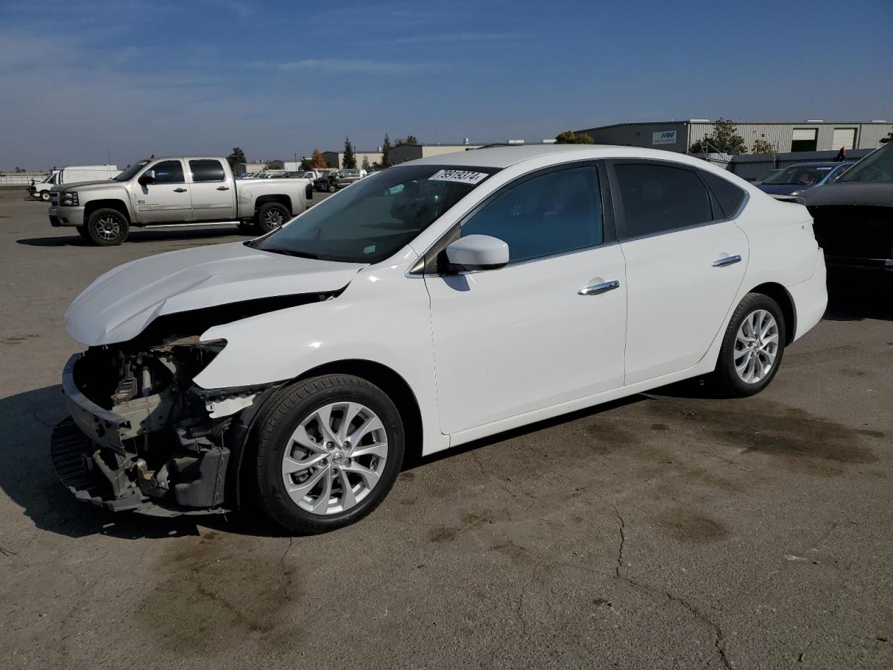 Lot #3042153895 2019 NISSAN SENTRA S