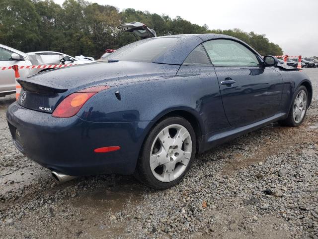 LEXUS SC 430 2004 blue  gas JTHFN48Y140054232 photo #4