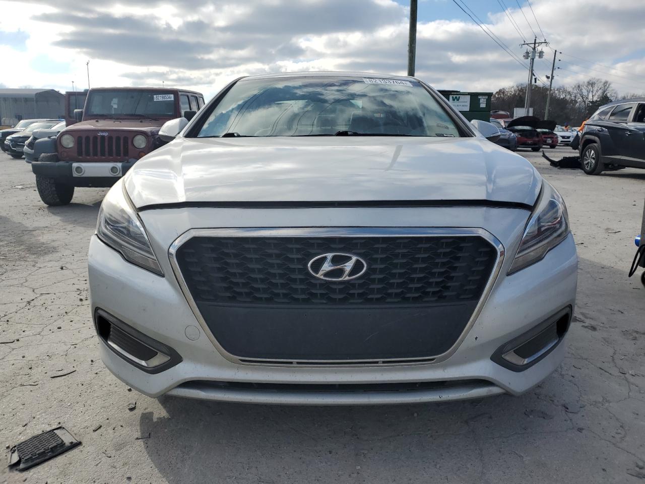 Lot #3021046419 2017 HYUNDAI SONATA HYB