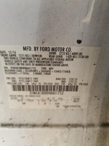 2017 FORD FLEX SE - 2FMGK5B88HBA01752