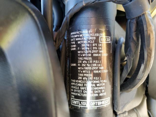 2023 TRIUMPH MOTORCYCLE TRIDENT 66 SMTL10UL0PTBH6327