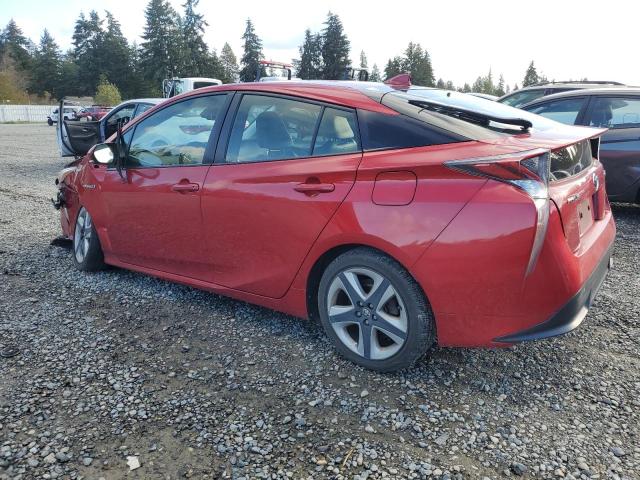 TOYOTA PRIUS 2017 red hatchbac hybrid engine JTDKARFU2H3533725 photo #3