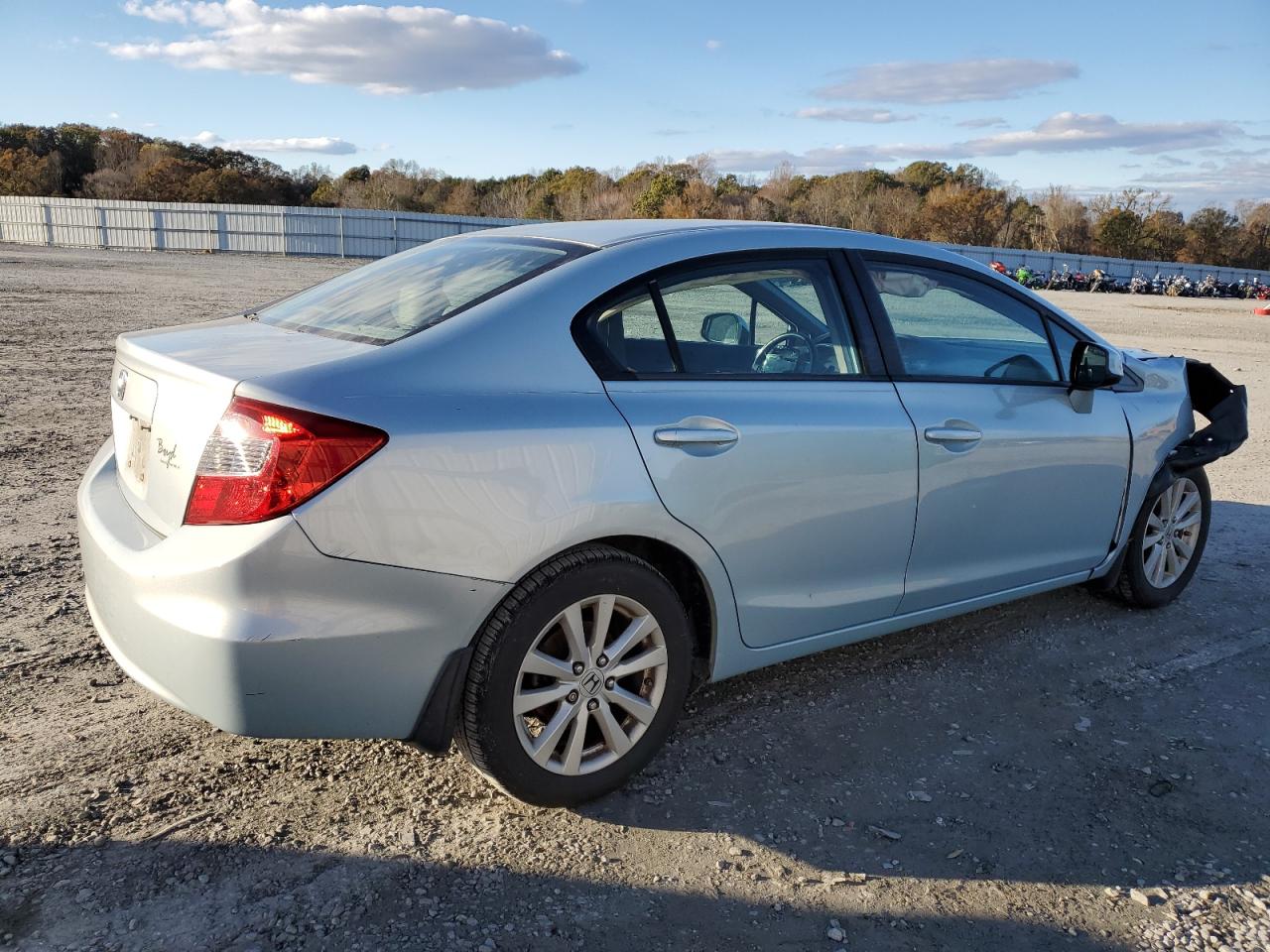 Lot #2993436828 2012 HONDA CIVIC EXL