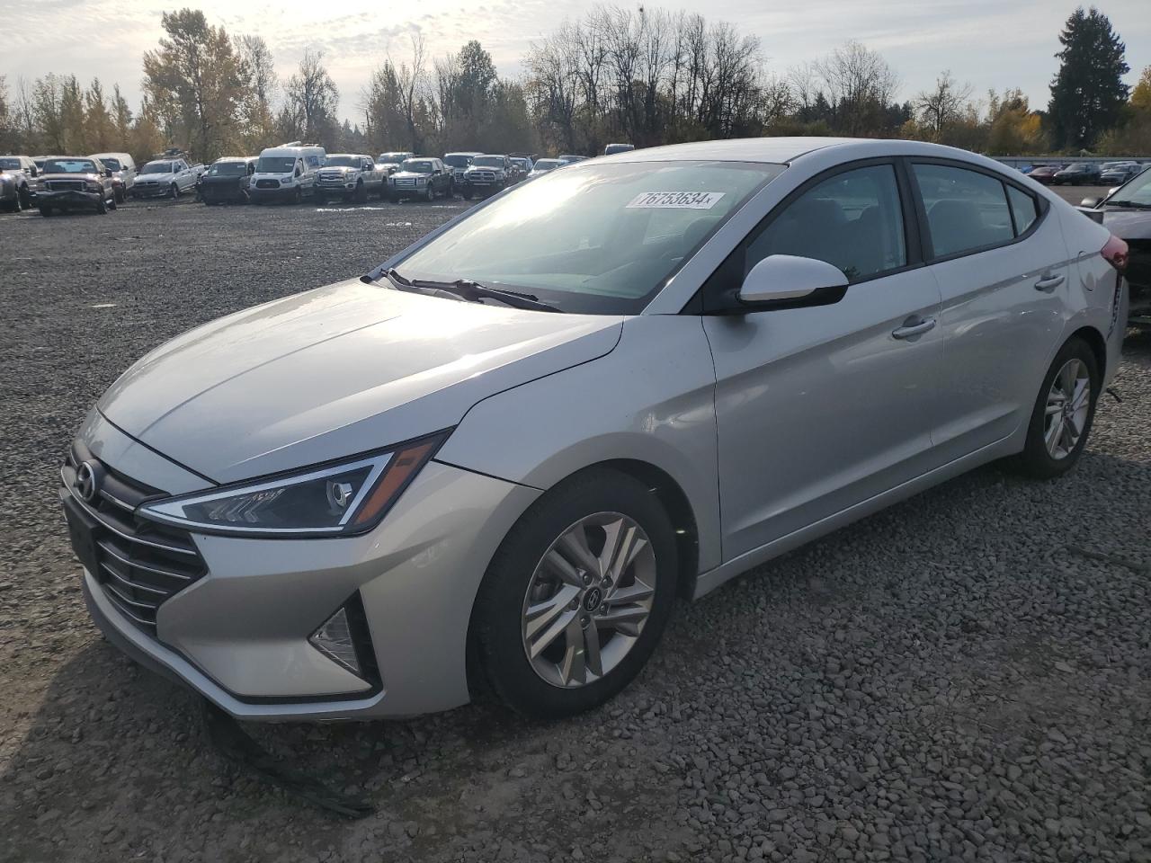 Lot #2989333569 2019 HYUNDAI ELANTRA SE