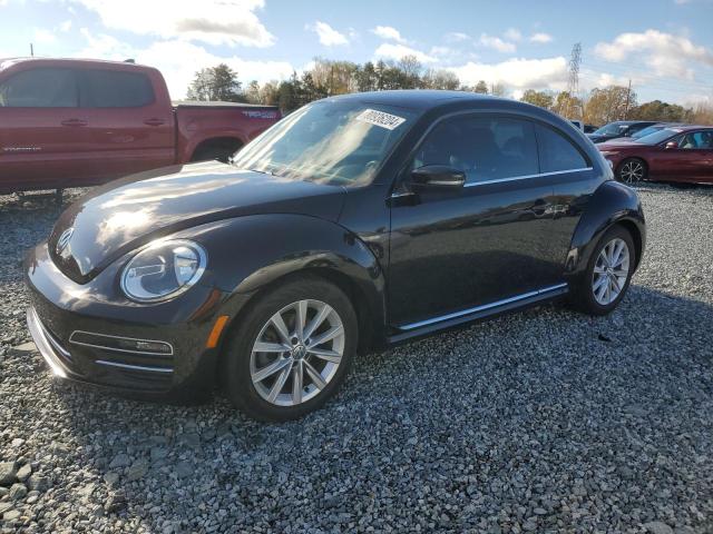 VOLKSWAGEN BEETLE SE 2018 black  gas 3VWJD7ATXJM709587 photo #1