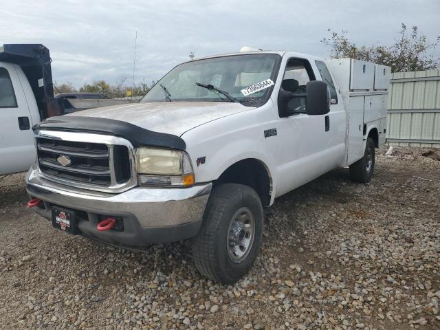 FORD F350 SRW S 2004 white 4dr ext gas 1FDSX31S44EC47693 photo #1