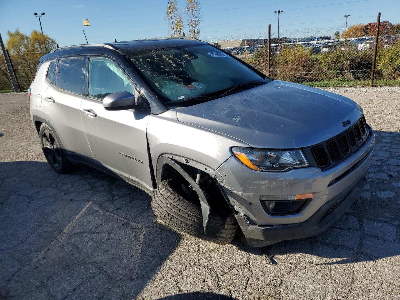 Lot #3024176847 2019 JEEP COMPASS LA