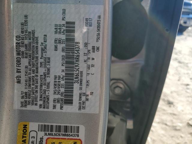 2017 LINCOLN MKZ SELECT - 3LN6L5C97HR654378