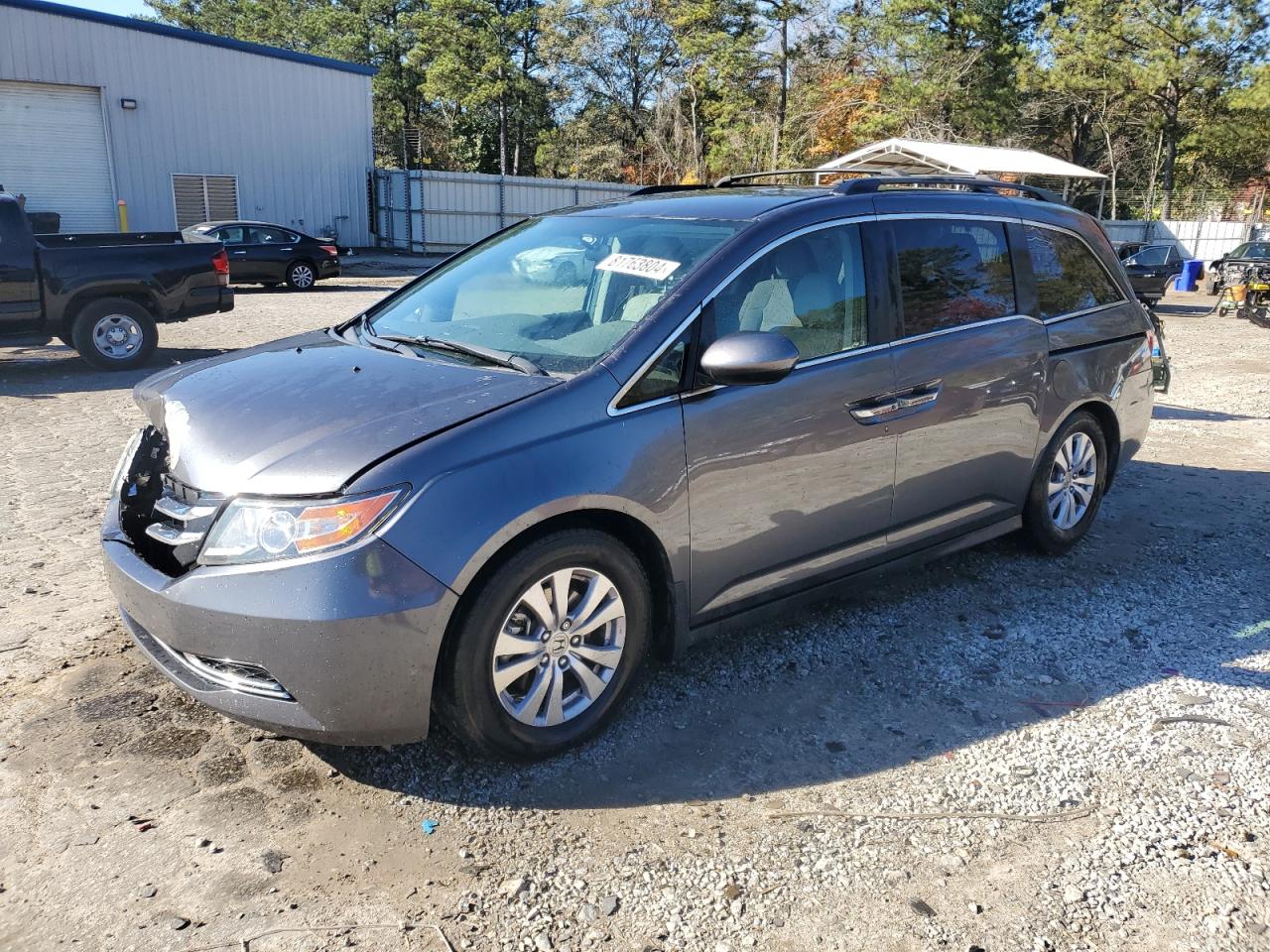 Lot #3008876570 2016 HONDA ODYSSEY SE