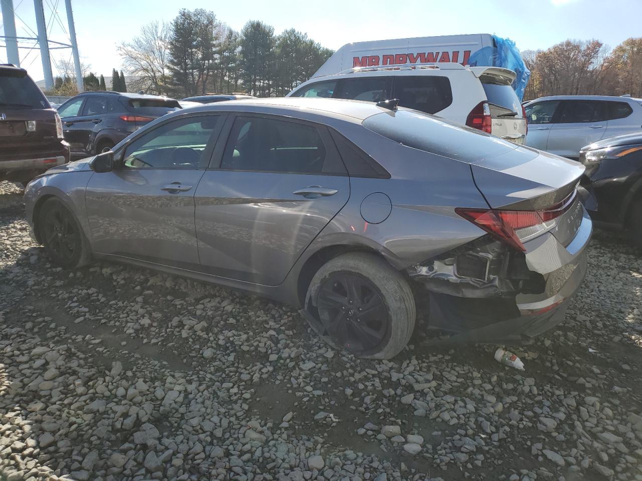 Lot #2990896319 2021 HYUNDAI ELANTRA SE